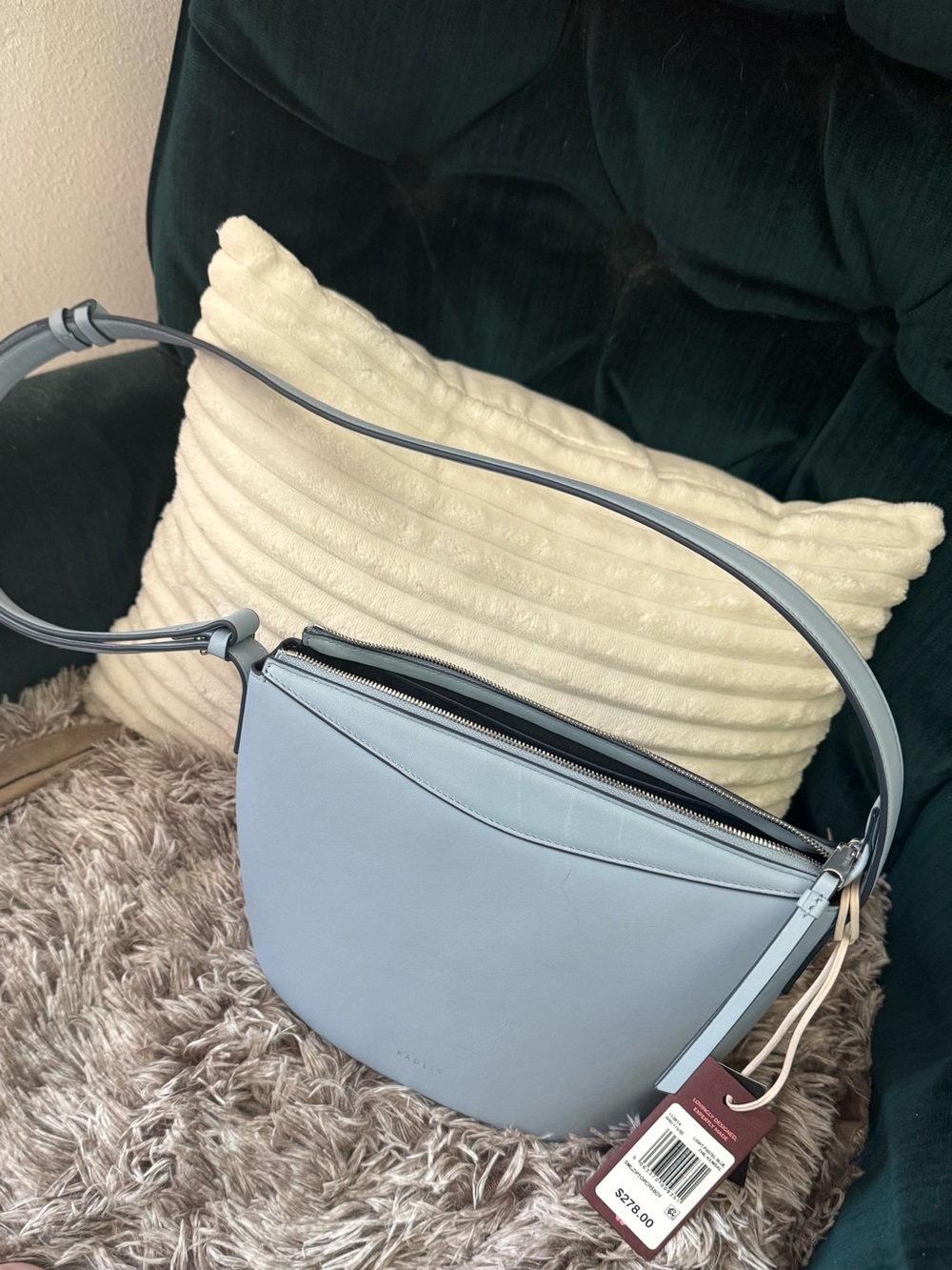 NWT Radley Kensal Light Blue Crossbody